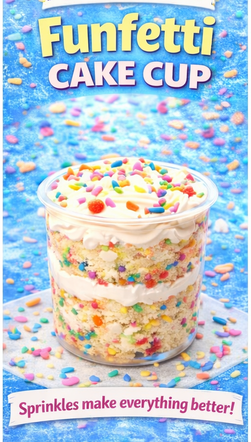 Funfetti Cake Cup
